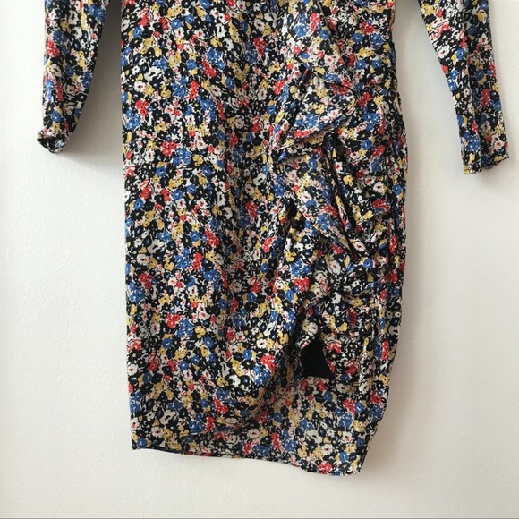 - Veronica Beard -Minna Floral Silk Mini Dress(2) - Picture 6 of 7